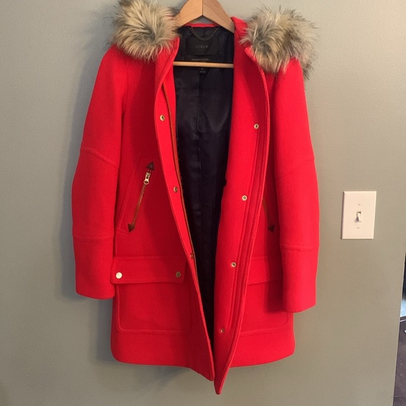 J. Crew Chateau Parka in Italian Stadium Cloth Wool by Nello Gori - Picture 5 of 8